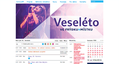 Desktop Screenshot of kulturafm.cz